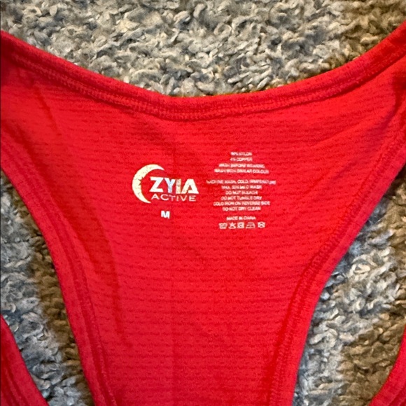 Red Racerback Tank Top - Picture 2 of 4